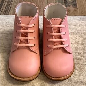 Josmo Toddler Pink Lace-Up Boots